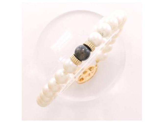 & Other Stories K18 Yellow Gold Pearl Bracelet 21cm in Great Condition Golden Metal  ref.1438499