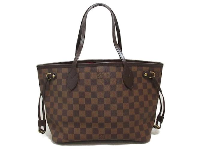 Louis Vuitton Damier Ebene Neverfull PM  Canvas Tote Bag N51109 in Very Good Condition Cloth  ref.1438888