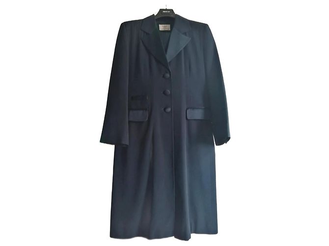 Autre Marque Giacca Tuxedo Dôres Ozorio in seta e viscosa blu