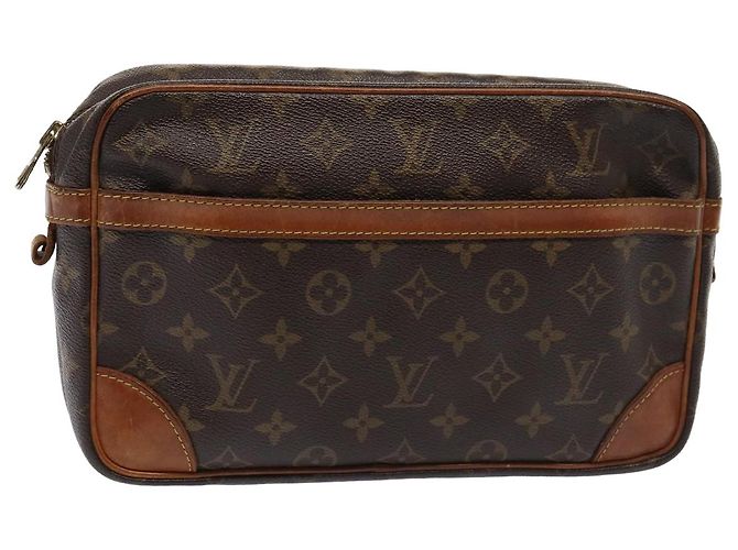 LOUIS VUITTON Clutch Compiegne 28 M51845 LV Auth yb578 Monogramm