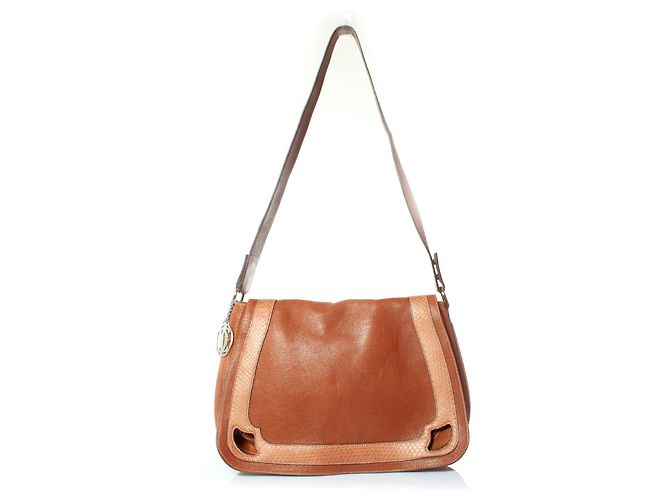 Bolsa transversal de couro Marcello da Cartier Marrom