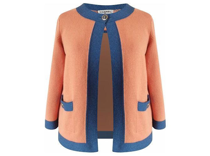 Chanel 07P Karl Lagerfeld Kaschmir-Cardigan Mehrfarben
