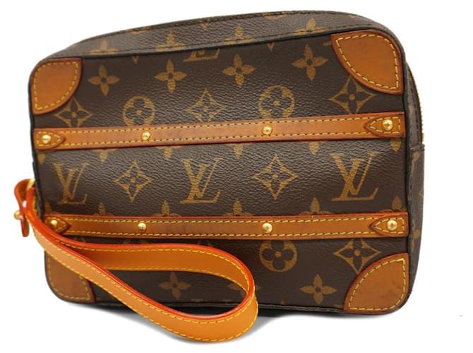 Coffre souple Louis Vuitton Toile Marron  ref.1439611