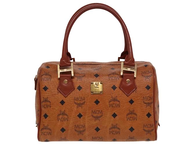 MCM Visetos Toile Marron  ref.1439638