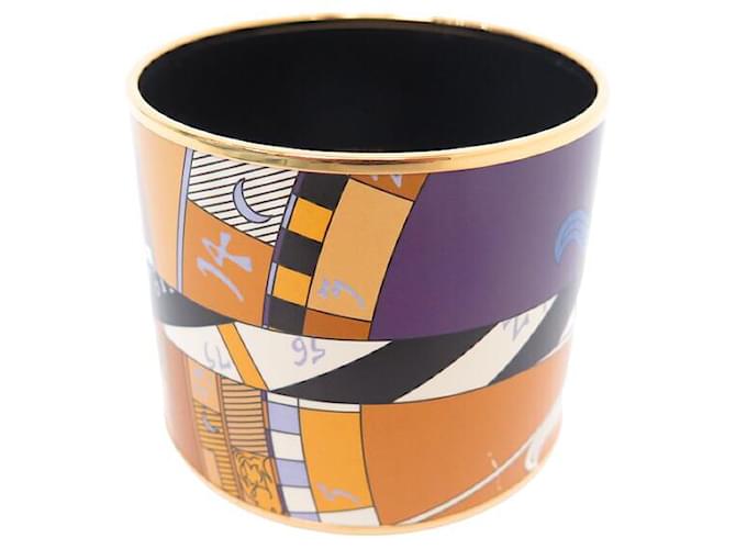 Hermès HERMES BRACELET MEGA LARGE ASTROLOGY NEW 20.5 BANGLE Multiple colors Enamel  ref.1439945