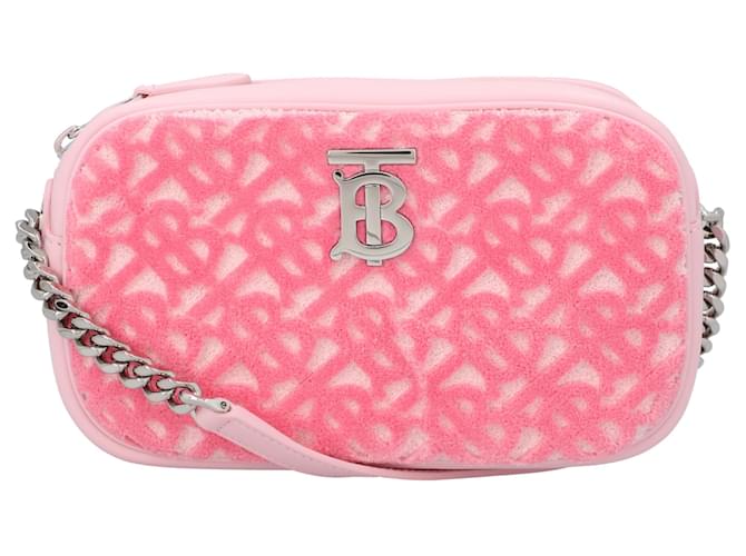 Borsa mini Lola di Burberry Rosa Pelle Agnello Pelle ref.1440007 Joli Closet