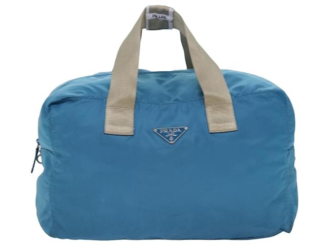 Prada Tessuto Toile Bleu  ref.1440077