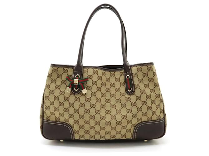 Gucci Princy Beige Lienzo  ref.1440207