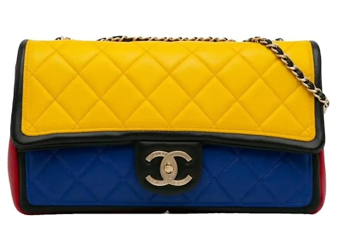 Chanel KLASSE/ZEITLOSE LEDER CROSSBODY TASCHEN Mehrfarben  ref.1440268