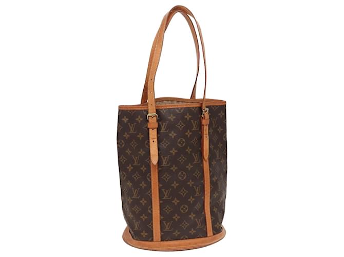 LOUIS VUITTON Bolsa de Hombro Monogram Bucket GM M42236 LV Auth 79570 Monograma Lienzo  ref.1440511