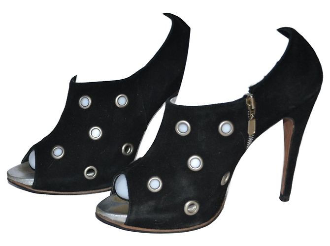 Autre Marque Botines Islo de ante negro