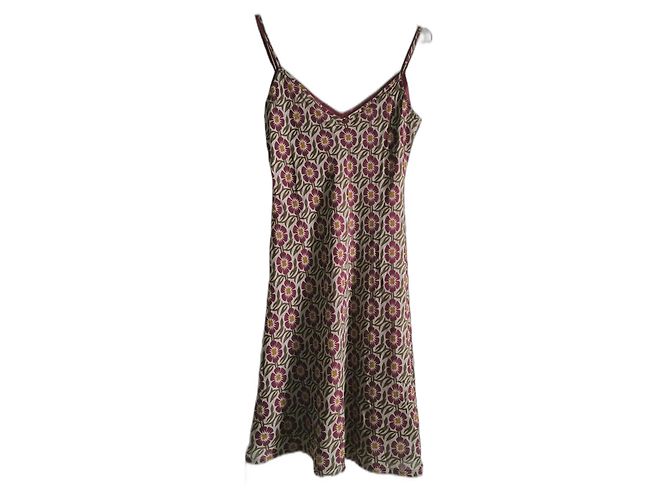 Vestido de verano Isabel Marant de algodón Multicolor