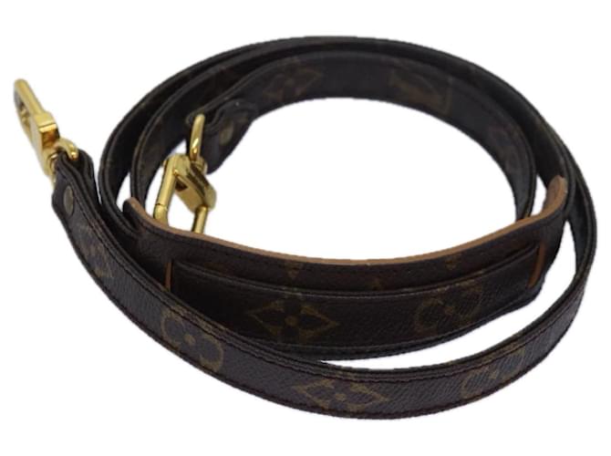 Louis Vuitton Shoulder strap Brown Cloth  ref.1440779