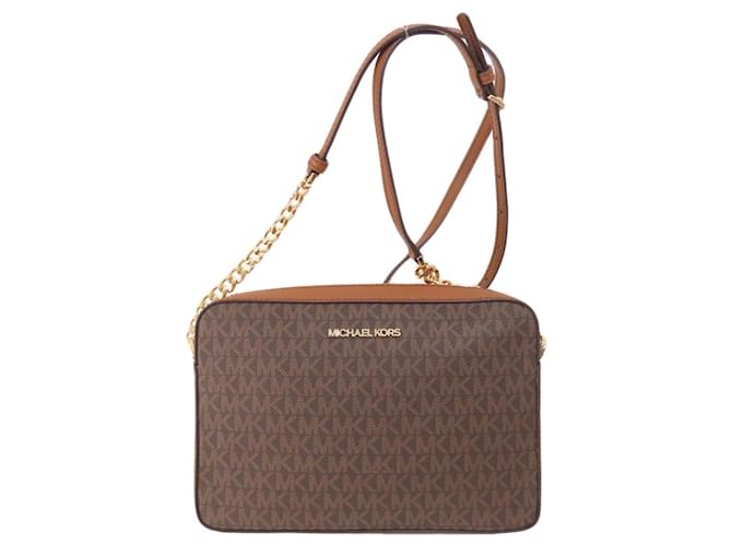 Michael Kors Jet set Brown Cloth  ref.1440839