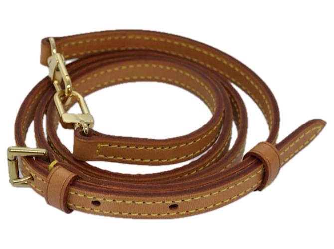 Louis Vuitton Shoulder strap Brown Leather  ref.1440861