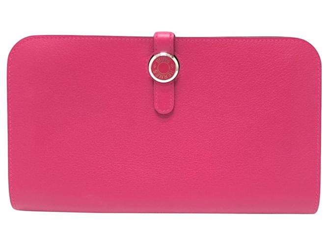 Hermès Dogon Pink Leather  ref.1441005