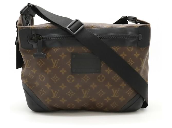 Louis Vuitton Macassar Marrone Tela  ref.1441008