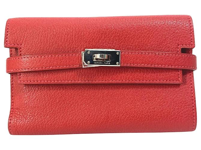 Hermès Kelly Cuir Rouge  ref.1441037