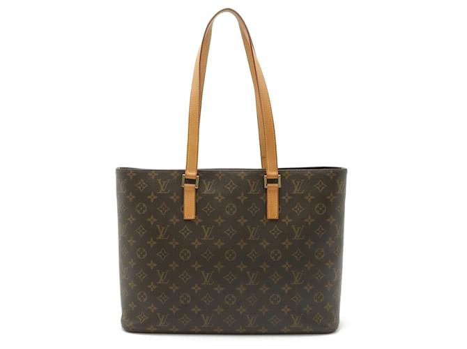 Louis Vuitton Luco Braun Leinwand  ref.1441040