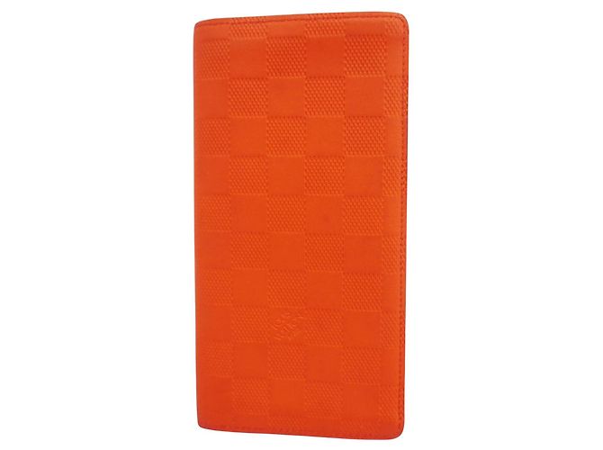Louis Vuitton Portefeuille Brazza Orange