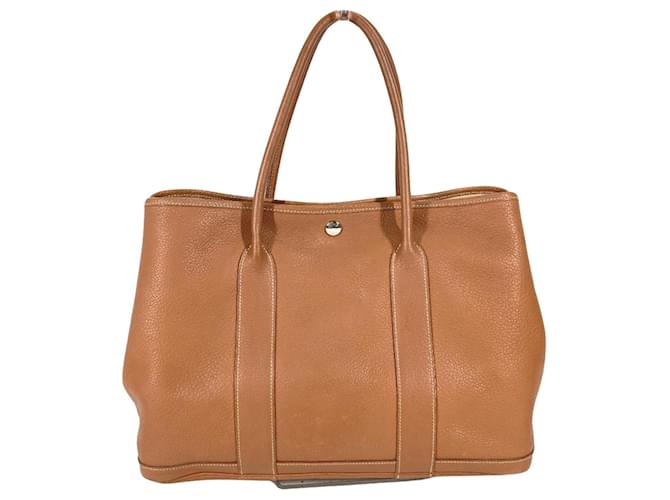 Hermès Garden Party Camel Leather  ref.1441161