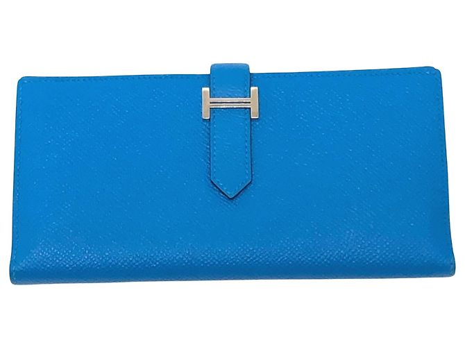 Hermès Béarn Blue
