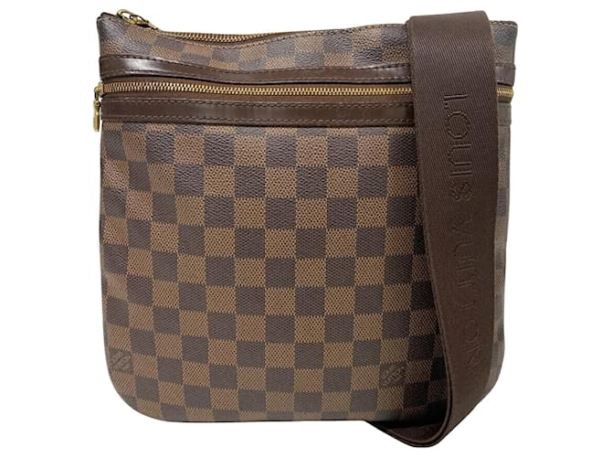 Louis Vuitton Bosphore Marrom Lona  ref.1441214