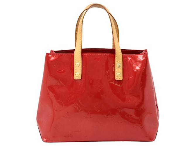 Louis Vuitton Reade Vermelho Couro envernizado  ref.1441272