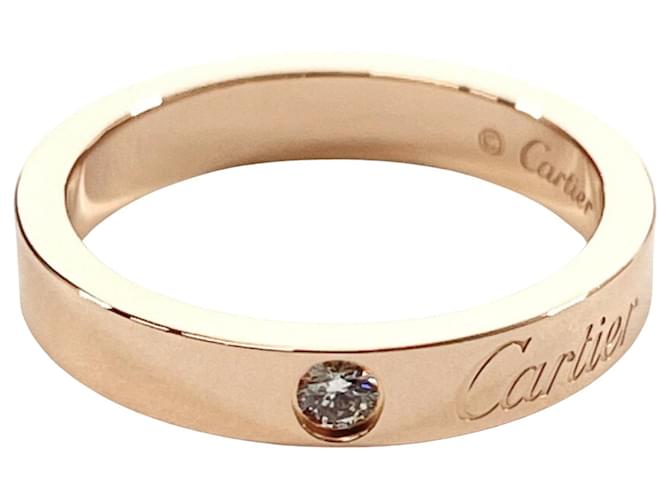 Cartier C de cartier Golden Pink gold  ref.1441275