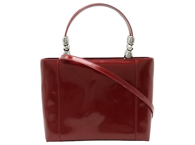 Dior Malice Rot Lackleder  ref.1441322