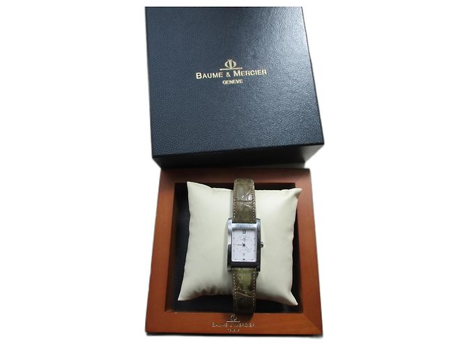 Relógio automático Baume & Mercier Hampton MVO 45120 Aço Prata