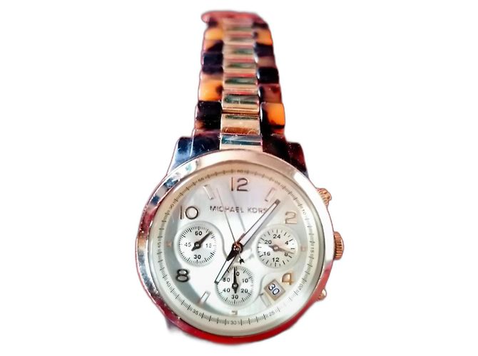 Relógio Michael Kors Dourado de Aço