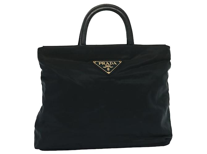 PRADA Hand Bag Nylon Navy Auth yk13223 Navy blue  ref.1441443