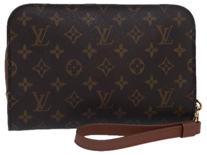 LOUIS VUITTON Monogram Orsay Clutch Bag M51790 LV Auth ki4609 Cloth  ref.1441447