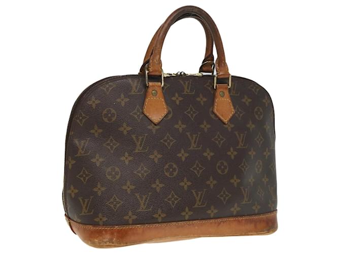 LOUIS VUITTON Bolsa de Mão Monogram Alma M51130 LV Auth 79715 Monograma Lona  ref.1441514