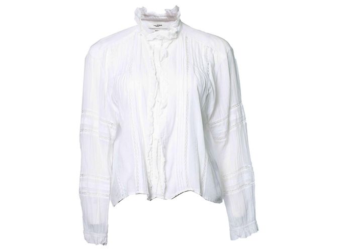 Isabel Marant Etoile Isabel Marant Étoile, Rüschbluse in Weiß