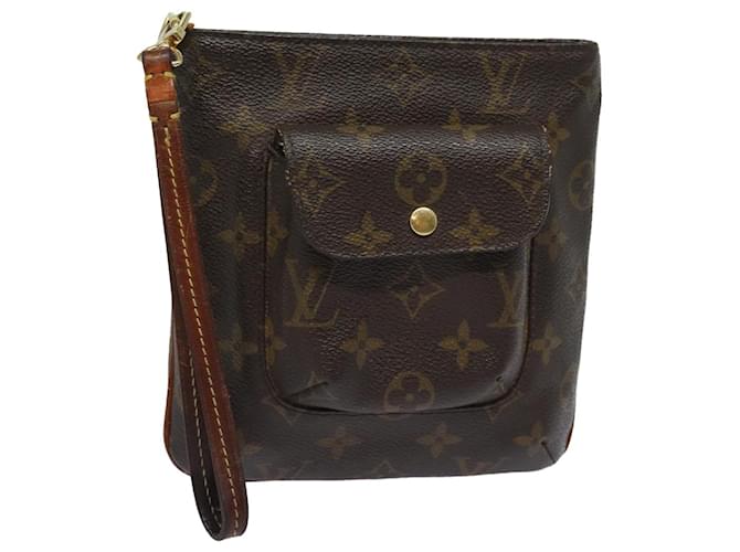 LOUIS VUITTON Monogram Partition Pouch M51901 LV Auth 78992 Cloth  ref.1441533