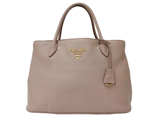 Prada Vitello Beige Leder  ref.1442027