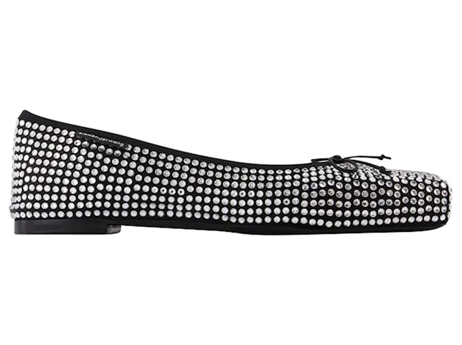 Autre Marque Billie Ballerinas - Alexander Wang - Leather - Black Lambskin  ref.1442461