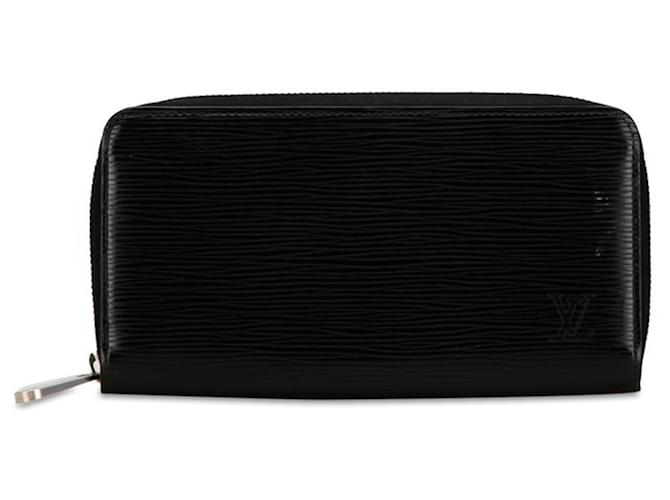 Portefeuille Zippy Louis Vuitton Cuir Noir  ref.1442634