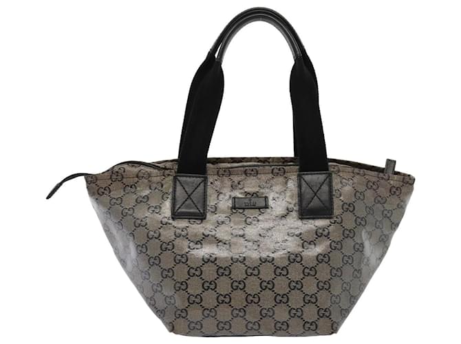 Toile GG Gucci Noir  ref.1442699