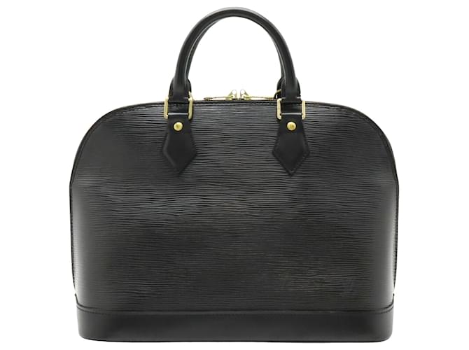 Louis Vuitton Alma Schwarz Leder  ref.1442702