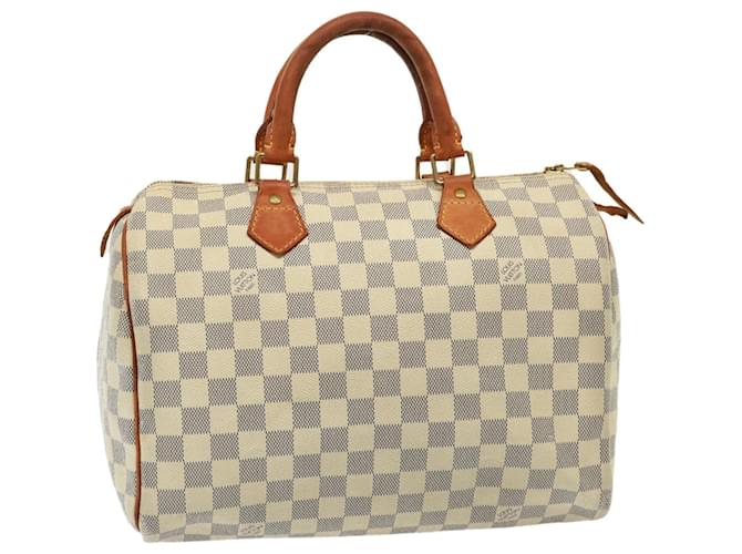 LOUIS VUITTON Bolso de Mano Damier Azur Speedy 30 N41533 LV Auth 78199  ref.1442956