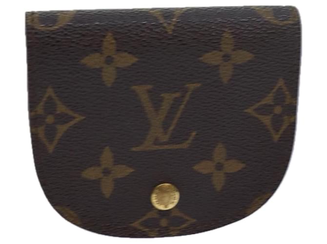 LOUIS VUITTON Monogram Porte Moeda Guze Bolsa de Moeda M61970 LV Auth th5089 Monograma Lona  ref.1442983