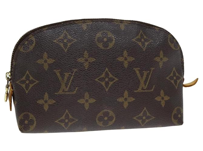 LOUIS VUITTON Monogram Pochette Cosmetic PM Cosmetic Pouch M47515 LV Auth 78883 Cloth  ref.1442992