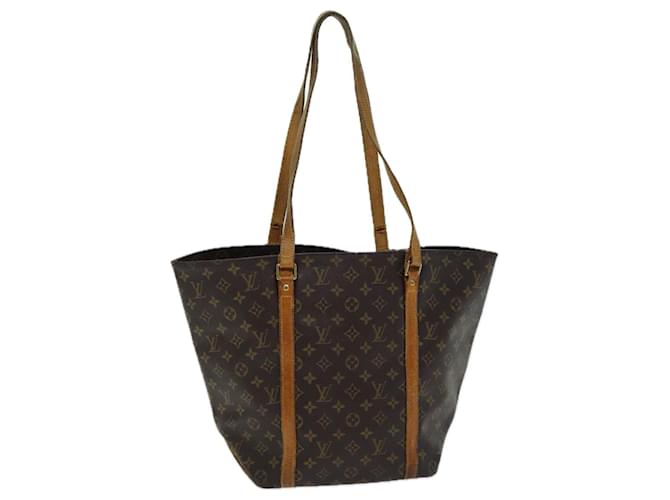 LOUIS VUITTON Monogram Sac Shopping Tote Bag M51108 LV Auth ki4550 Toile Monogramme  ref.1443002