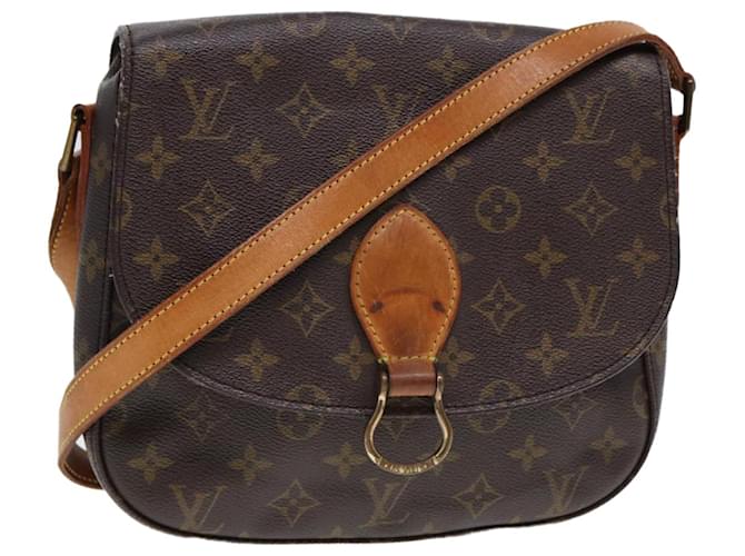 LOUIS VUITTON Monogram Saint Cloud GM Shoulder Bag M51242 LV Auth 79199 Cloth  ref.1443018