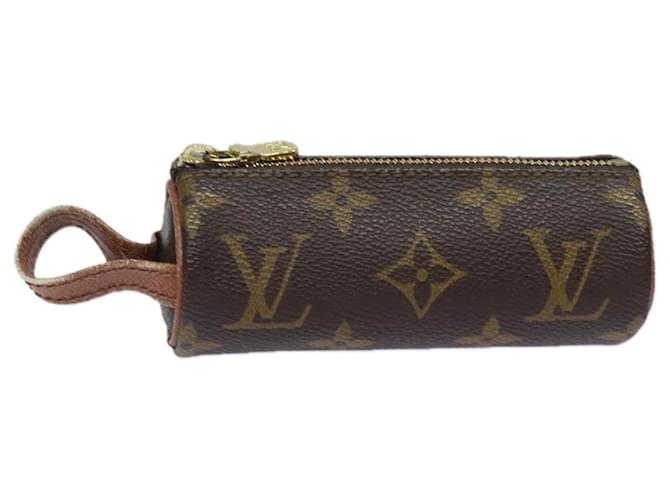 LOUIS VUITTON Monogram Etui 3 Ball de Golf Pouch M58249 LV Auth 79008 Cloth  ref.1443030