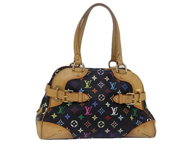 LOUIS VUITTON Handtasche Claudia Monogramm Multicolor Schwarz M40194 LV Auth 79257  ref.1443031