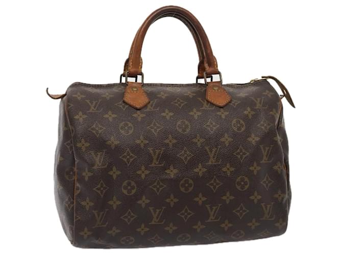 LOUIS VUITTON Bolso de Mano Monogram Speedy 30 M41526 LV Auth 79242 Monograma Lienzo  ref.1443098